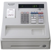 Sharp XE-A137 Cash Register Thermal Print 200PLUs 8-Departments Black Sharp XE-A137 Cash Register Thermal Print 200PLUs 8-Departments Black