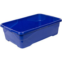 Strata Curve Box 30 Litre Blue Ref XW201B-LBL Strata Curve Box 30 Litre Blue Ref XW201B-LBL