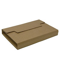 Rigid Corrugated Postal Wrapper Medium 290x230x50mm Manilla Ref RBL10536 Pack of 25