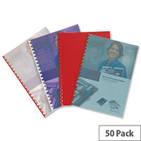 GBC PolyTechno Binding Covers Polypropylene 700 micron A4 Ice White Pack 50 GBC PolyTechno Binding Covers Polypropylene 700 micron A4 Ice White Pack 50