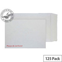 Purely Packaging Envelopes Board Backed Peel & Seel 241x178mm White (Pack 125) Purely Packaging Envelopes Board Backed Peel & Seel 241x178mm White (Pack 125)