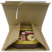 Rigid Corrugated Postal Wrapper Large 330x270x50mm Manilla Ref RBL10537 Pack of 25 Rigid Corrugated Postal Wrapper Large 330x270x50mm Manilla Ref RBL10537 Pack of 25