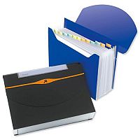A4 Blue Expanding Organiser File 13-Part Capacity 500 Sheets Rexel Optima A4 Blue Expanding Organiser File 13-Part Capacity 500 Sheets Rexel Optima