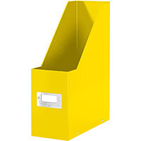 Leitz Click & Store Magazine File Collapsible Yellow Ref 60470016 Leitz Click & Store Magazine File Collapsible Yellow Ref 60470016