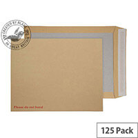 Purely Packaging Manilla Envelopes Board Backed Peel and Seal 394x318mm (Pack 125) Purely Packaging Manilla Envelopes Board Backed Peel and Seal 394x318mm (Pack 125)