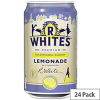 R-Whites 330ml Cloudy Lemonade Drink Pack of 24 R-Whites 330ml Cloudy Lemonade Drink Pack of 24