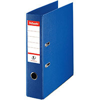 Esselte No.1 Power A4 Lever Arch File PP 500 Sheets 75mm Spine Blue Ref 879991 Esselte No.1 Power A4 Lever Arch File PP 500 Sheets 75mm Spine Blue Ref 879991