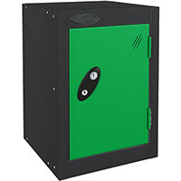 Probe Quarto 1 Door Locker Cam Lock ACTIVECOAT W305xD460xH480mm Black Body Green Door 7 Year Warranty