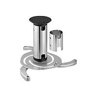 Projector Ceiling Mount, height: 8-15 cm, Tilt/Rotate/Swivel, Max 15kg, Silver Projector Ceiling Mount, height: 8-15 cm, Tilt/Rotate/Swivel, Max 15kg, Silver