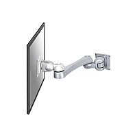 Newstar Flatscreen Wall Mount 10-30", 1 Screen, 2 Pivots, 75x75 to 100x100mm, Max 10kg, Silver Newstar Flatscreen Wall Mount 10-30", 1 Screen, 2 Pivots, 75x75 to 100x100mm, Max 10kg, Silver