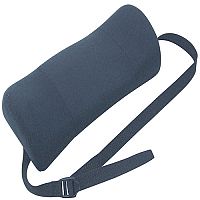 Fellowes Portable Chair Lumbar Support Soft-brushed Cover Adjustable-straps Ref 9190701 Fellowes Portable Chair Lumbar Support Soft-brushed Cover Adjustable-straps Ref 9190701