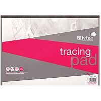 Silvine A3 Popular Tracing Pad Acid Free Paper 63gsm 50 Sheets Silvine A3 Popular Tracing Pad Acid Free Paper 63gsm 50 Sheets