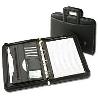 Office Conference 4 Ring Binder with Handles Capacity 60mm W275xH377mm A4 Black 5 Star Office Conference 4 Ring Binder with Handles Capacity 60mm W275xH377mm A4 Black 5 Star