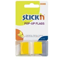 ValueX Index Flags Repositionable 25x45mm Yellow (Pack 50) 26022