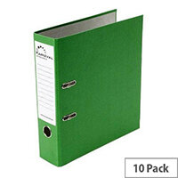 Rexel Karnival A4 Green Lever Arch File Pack 10 Rexel Karnival A4 Green Lever Arch File Pack 10