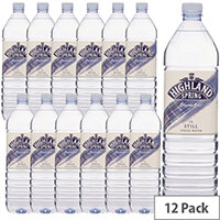 Highland Spring Mineral Still Water 1.5 Litre Pack 12 Highland Spring Mineral Still Water 1.5 Litre Pack 12
