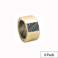 Sellotape Clear Packaging Tape 50mm x 66m (6 Pack) Sellotape Clear Packaging Tape 50mm x 66m (6 Pack)