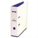 Elba MyColour Lever Arch File 80mm Polypropylene A4 White and Purple Elba MyColour Lever Arch File 80mm Polypropylene A4 White and Purple