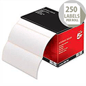 Office Address Labels 5 Star 89x36mm on Continuous Roll (250 Labels) Office Address Labels 5 Star 89x36mm on Continuous Roll (250 Labels)
