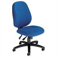 Trexus Intro Maxi Asynchronous High Back Office Chair Blue Trexus Intro Maxi Asynchronous High Back Office Chair Blue
