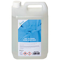 2Work 70% Alcohol Hand Sanitiser Gel 5L ORC908 2Work 70% Alcohol Hand Sanitiser Gel 5L ORC908