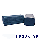 2Work Blue I-Fold 1-Ply Paper Hand Towels 242x222mm (Pack of 3600) HIB136 2Work Blue I-Fold 1-Ply Paper Hand Towels 242x222mm (Pack of 3600) HIB136