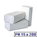 2Work White 1 Ply Multi-Fold Paper Hand Towel (Pack of 3000) HT8301 2Work White 1 Ply Multi-Fold Paper Hand Towel (Pack of 3000) HT8301