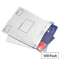 GoSecure Extra Strong C5 Polythene Protective Envelopes Pack of 100