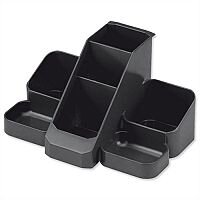 Black Desk Tidy 7 Compartments W164xD116xH85mm Avery Basics Black Desk Tidy 7 Compartments W164xD116xH85mm Avery Basics