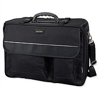 Overnight Pilot Case Detachable 17" Laptop Sleeve Black Nylon Lightpak The Flight Overnight Pilot Case Detachable 17" Laptop Sleeve Black Nylon Lightpak The Flight