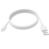 VISION USB-A to USB Micro-B Cable - USB 2.0 - 1 Metre - 3A Charging Support - 480mbit/s - Colour: White VISION USB-A to USB Micro-B Cable - USB 2.0 - 1 Metre - 3A Charging Support - 480mbit/s - Colour: White