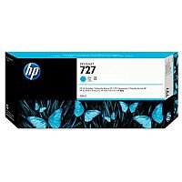 HP 727 Cyan (Dye) 300ml Original DesignJet Ink Cartridge F9J76A - HP No 727