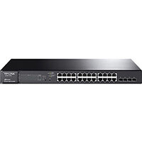 TP-Link JetStream T1600G-28PS - switch - 24 ports - smart - rack-mountable TP-Link JetStream T1600G-28PS - switch - 24 ports - smart - rack-mountable