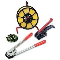 Strapping Kit of 12mm Tensioner 12mm Sealer 12mm Stapping Coil plus 500 Seals Strapping Kit of 12mm Tensioner 12mm Sealer 12mm Stapping Coil plus 500 Seals