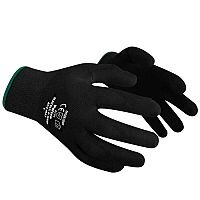 Polyco Gloves Seamless Polyurethane Palm Breathable Black Size 8 S/M-Men or L-Women Pack 12 Ref 402-MAT Polyco Gloves Seamless Polyurethane Palm Breathable Black Size 8 S/M-Men or L-Women Pack 12 Ref 402-MAT