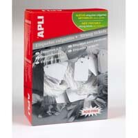 ValueX Strung Tickets 28x43mm White (Pack 500)