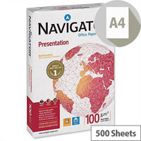Navigator Presentation Printer Paper A4 100gsm White 500 Sheets Navigator Presentation Printer Paper A4 100gsm White 500 Sheets