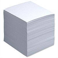 Refill Block for Noteholder Cube Approx. 750 Sheets of Paper 90x90mm White 5 Star Refill Block for Noteholder Cube Approx. 750 Sheets of Paper 90x90mm White 5 Star