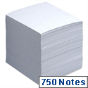 Refill Block for Noteholder Cube Approx. 750 Sheets of Paper 90x90mm White 5 Star Refill Block for Noteholder Cube Approx. 750 Sheets of Paper 90x90mm White 5 Star