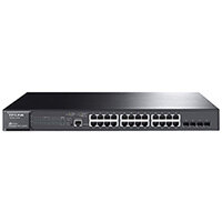 TP-Link JetStream T2600G-28MPS - switch - 24 ports - Managed - rack-mountable TP-Link JetStream T2600G-28MPS - switch - 24 ports - Managed - rack-mountable