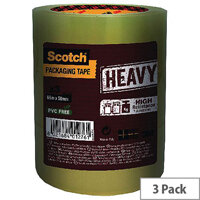 Scotch Heavy Duty 50mmx66m Clear Packaging Tape Scotch Heavy Duty 50mmx66m Clear Packaging Tape