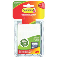 3M Command Picture Hanging Strips Value Pack Pack of 24 17209 3M Command Picture Hanging Strips Value Pack Pack of 24 17209