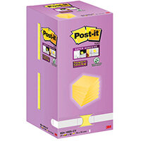 Post-it Sticky Notes Yellow Tower 76 x 76mm Pack of 16 7100236608 Post-it Sticky Notes Yellow Tower 76 x 76mm Pack of 16 7100236608