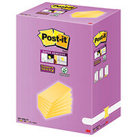 Post-it Sticky Notes Yellow Tower 127 x 76mm Pack of 16 7100236614 Post-it Sticky Notes Yellow Tower 127 x 76mm Pack of 16 7100236614