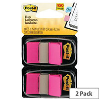 Post-It Index Flag Dispenser Dual Pack Pink 680-BP2EU Post-It Index Flag Dispenser Dual Pack Pink 680-BP2EU