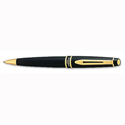 Waterman Expert Ball Pen Black Laquer with Gold Trim Ref S0951700 Waterman Expert Ball Pen Black Laquer with Gold Trim Ref S0951700