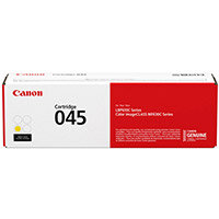 Canon 045 - Yellow - original - toner cartridge - for ImageCLASS LBP612, LBP613, MF633, MF635; i-SENSYS LBP611, LBP613, MF631, MF633, MF635