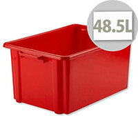 Strata Storemaster Jumbo Crate Red 48.5 Litres Strata Storemaster Jumbo Crate Red 48.5 Litres