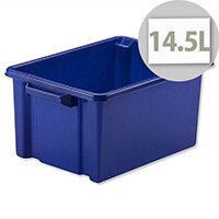 Strata Storemaster Midi Crate Blue 14.5 Litres Strata Storemaster Midi Crate Blue 14.5 Litres