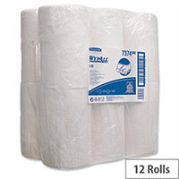 Kimberly-Clark Wypall L10 Centrefeed Tissues Refill Paper Rolls Wiper 7122 250 Sheets 205 x 380mm Pack 12 Kimberly-Clark Wypall L10 Centrefeed Tissues Refill Paper Rolls Wiper 7122 250 Sheets 205 x 380mm Pack 12